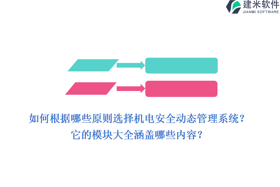 如何根据哪些原则选择机电安全动态管理系统？它的模块大全涵盖哪些内容？