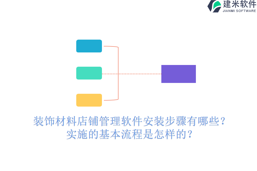 装饰材料店铺管理软件安装步骤有哪些？实施的基本流程是怎样的？