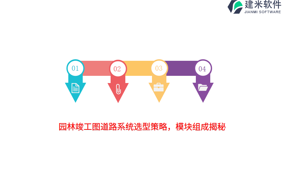 园林竣工图道路系统选型策略，模块组成揭秘
