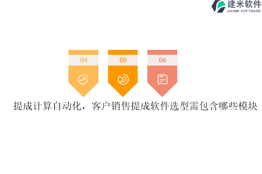 提成计算自动化，客户销售提成软件选型需包含哪些模块？