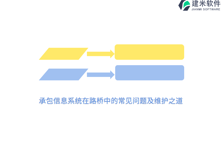 承包信息系统在路桥中的常见问题及维护之道 