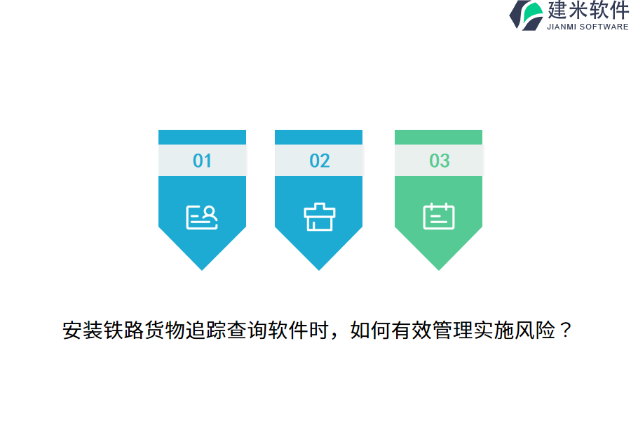 安装铁路货物追踪查询软件时，如何有效管理实施风险？ 