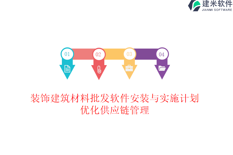 装饰建筑材料批发软件安装与实施计划，优化供应链管理