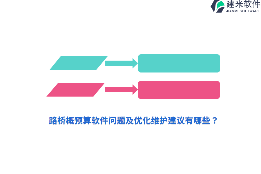 路桥概预算软件问题及优化维护建议有哪些？