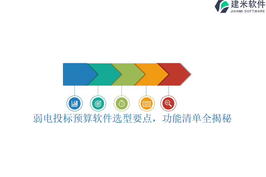 弱电投标预算软件选型要点,功能清单全揭秘