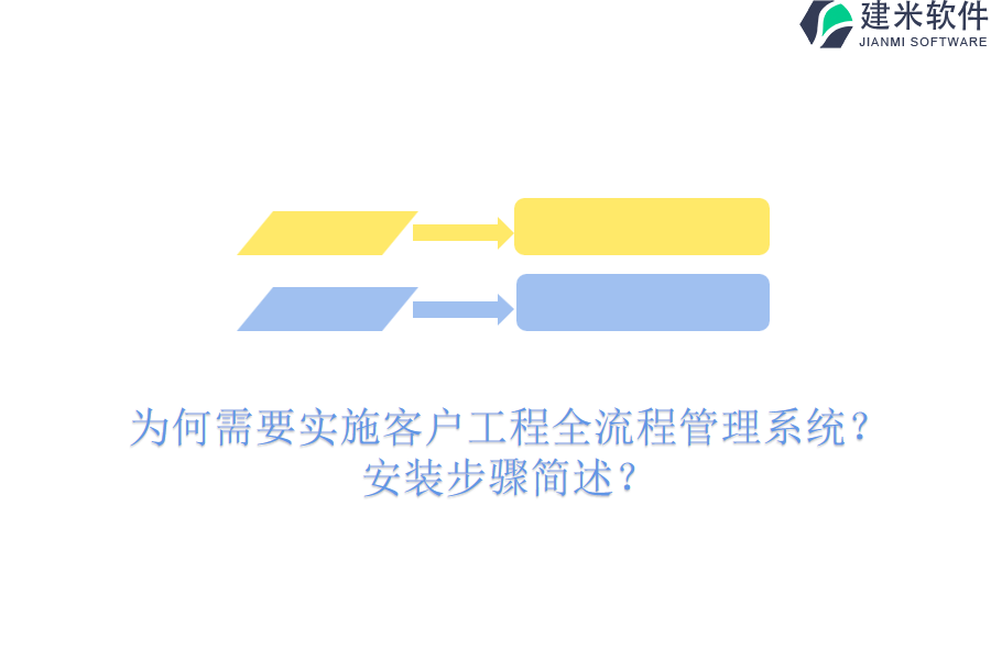 为何需要实施客户工程全流程管理系统？安装步骤简述？
