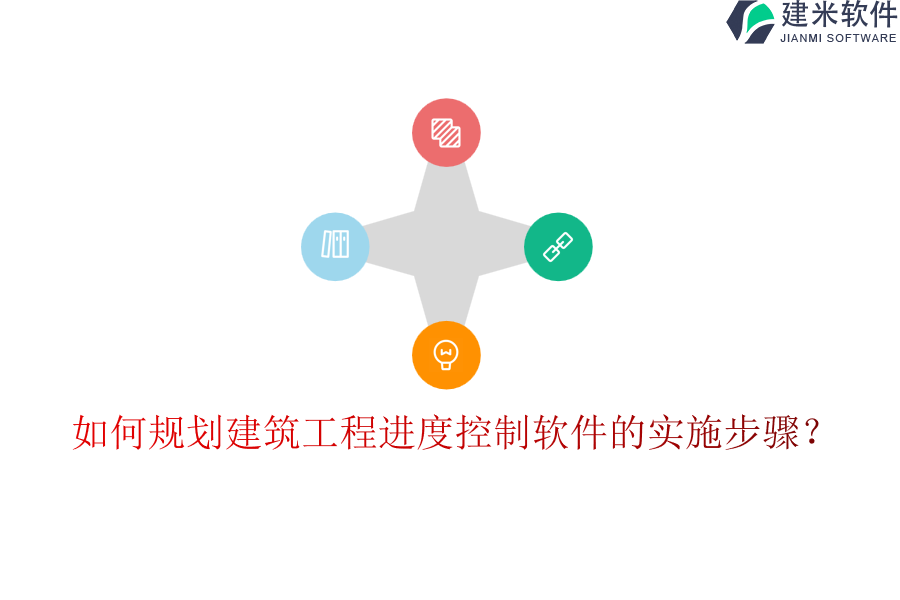 如何规划建筑工程进度控制软件的实施步骤？