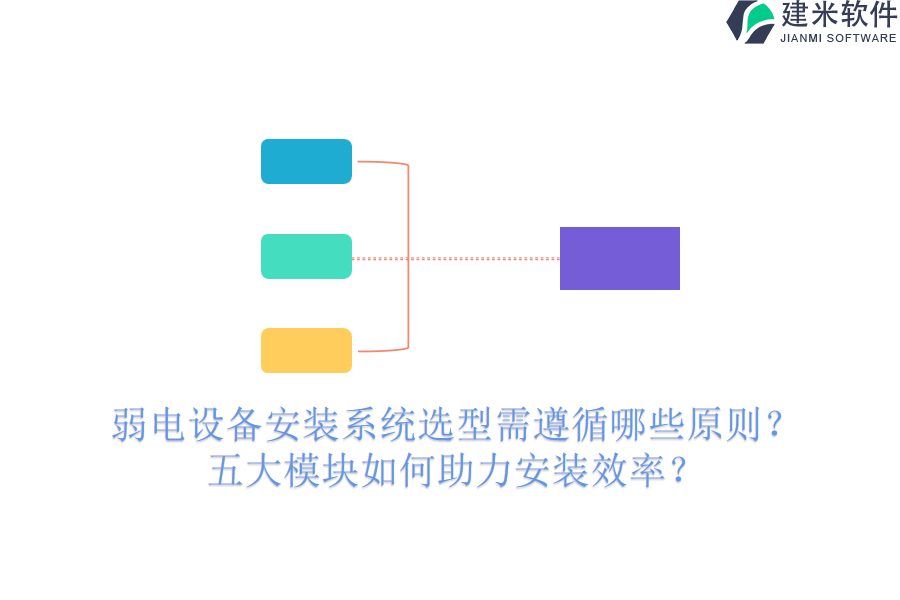 弱电设备安装系统选型需遵循哪些原则？五大模块如何助力安装效率？