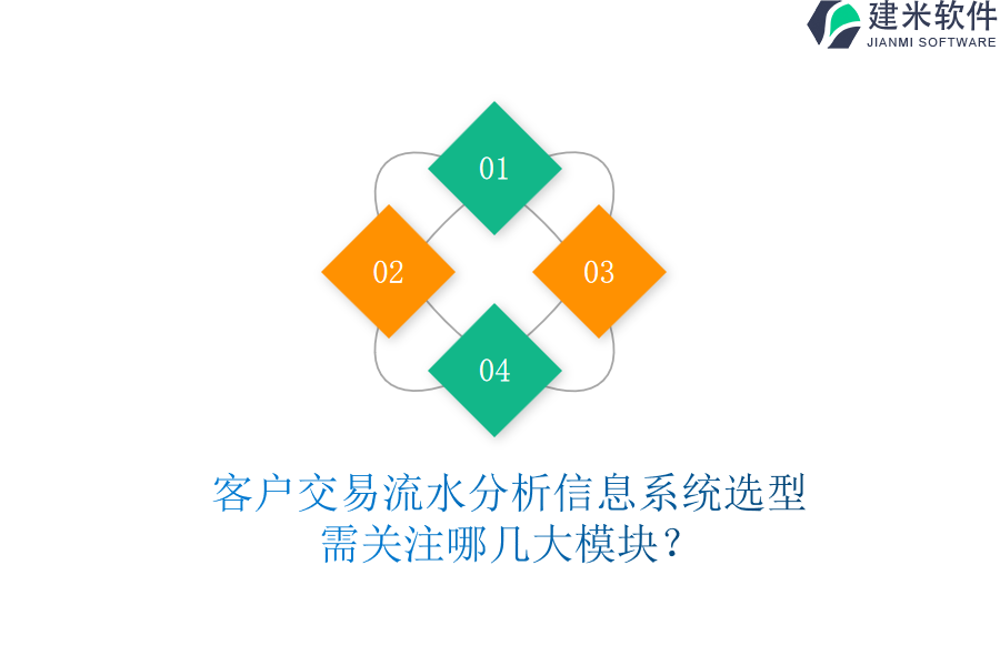 客户交易流水分析信息系统选型，需关注哪几大模块？