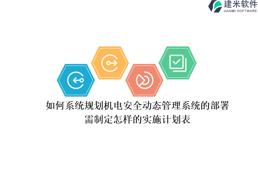 如何系统规划机电安全动态管理系统的部署？需制定怎样的实施计划表？