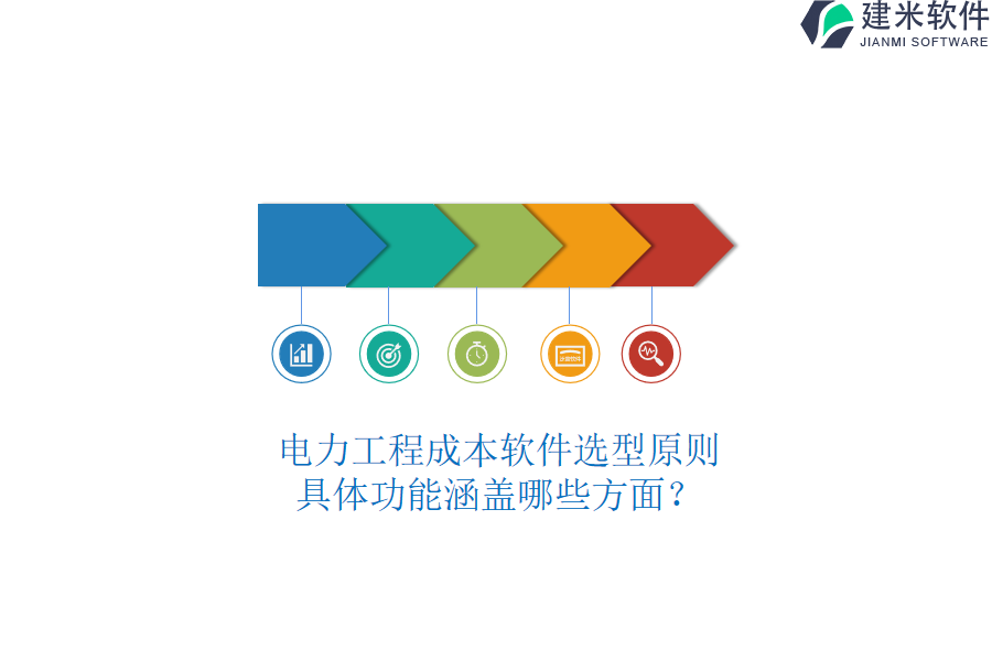 电力工程成本软件选型原则，具体功能涵盖哪些方面？