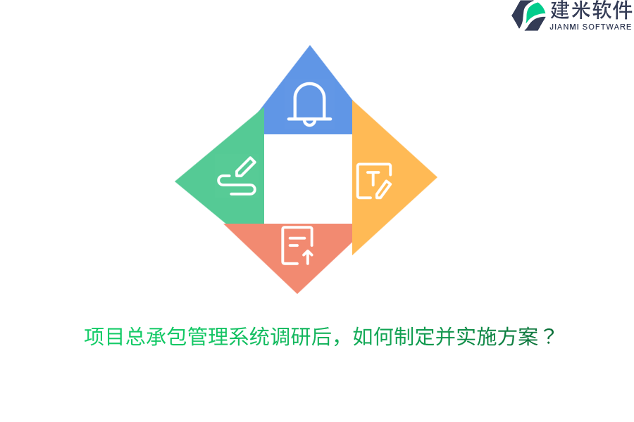 项目总承包管理系统调研后，如何制定并实施方案？
