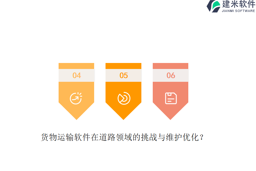 货物运输软件在道路领域的挑战与维护优化？