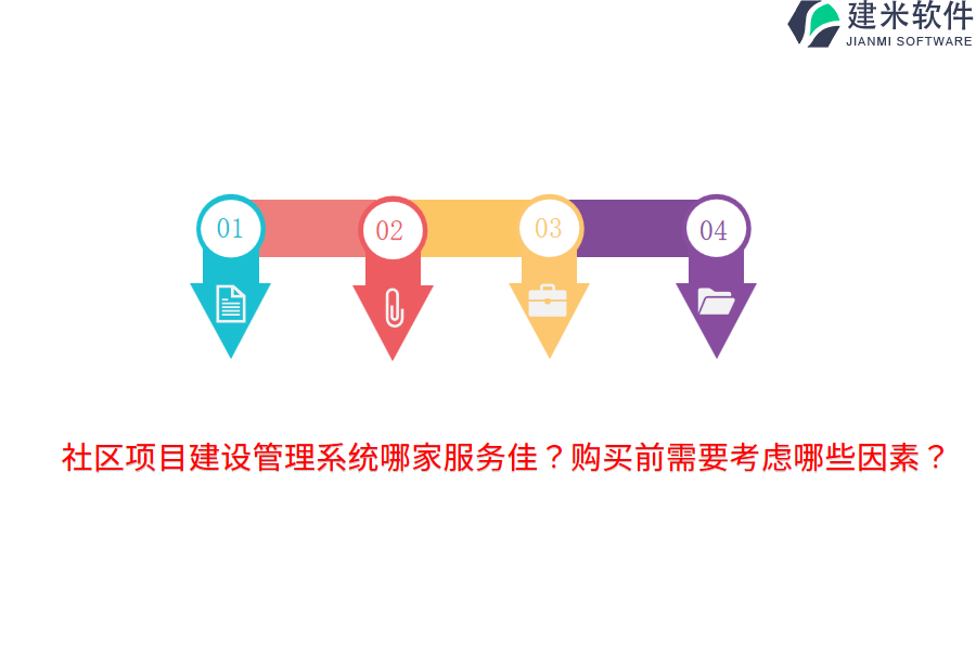 社区项目建设管理系统哪家服务佳？购买前需要考虑哪些因素？