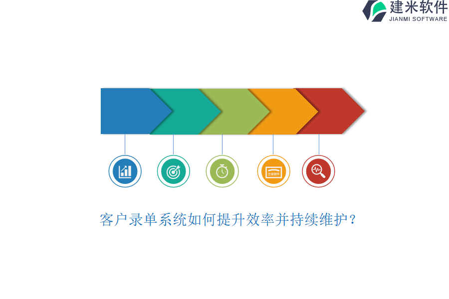 客户录单系统如何提升效率并持续维护？