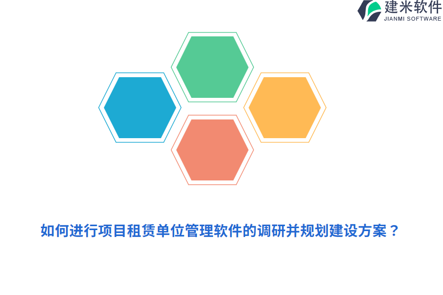 如何进行项目租赁单位管理软件的调研并规划建设方案？
