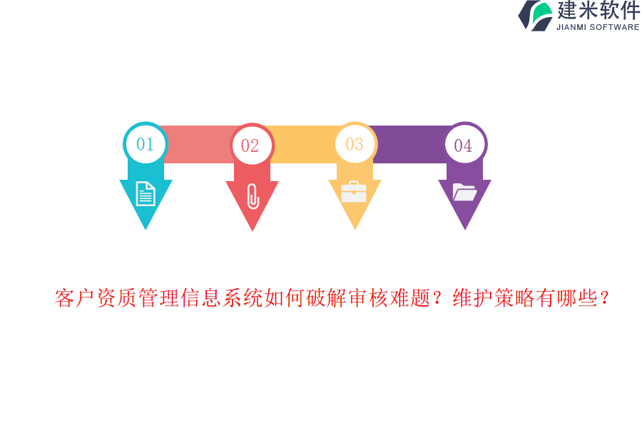 客户资质管理信息系统如何破解审核难题？维护策略有哪些？
