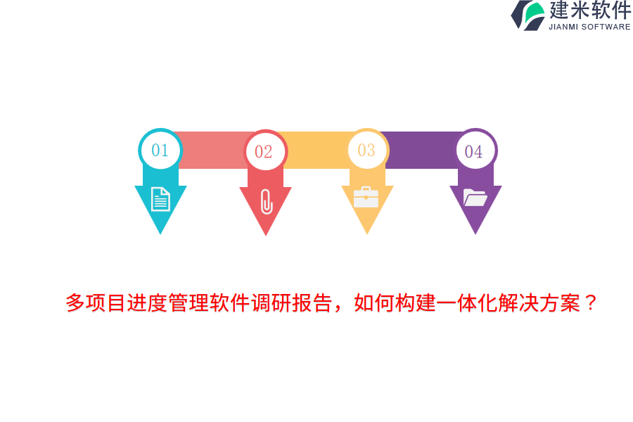 多项目进度管理软件调研报告，如何构建一体化解决方案？