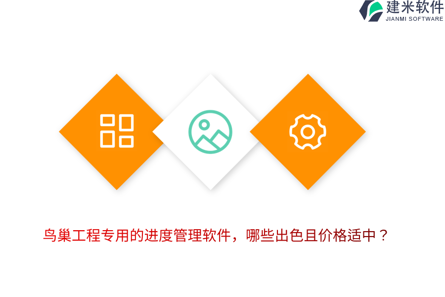 鸟巢工程专用的进度管理软件，哪些出色且价格适中？