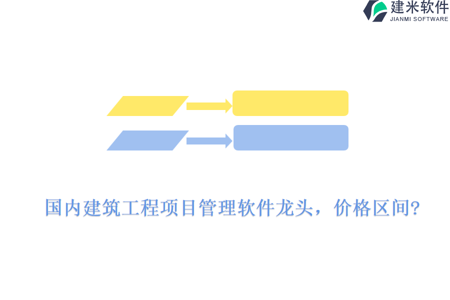 国内建筑工程项目管理软件龙头,价格区间?