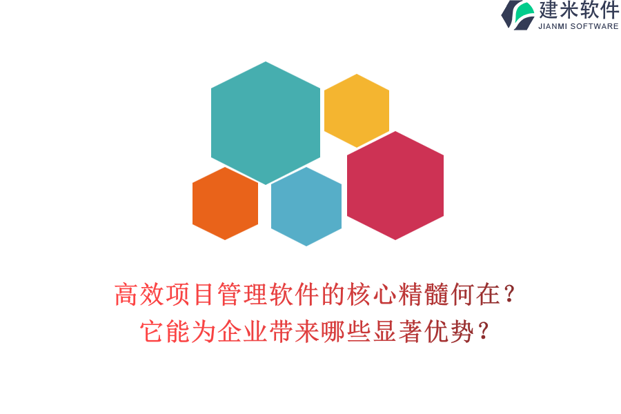 高效项目管理软件的核心精髓何在?它能为企业带来哪些显著优势?