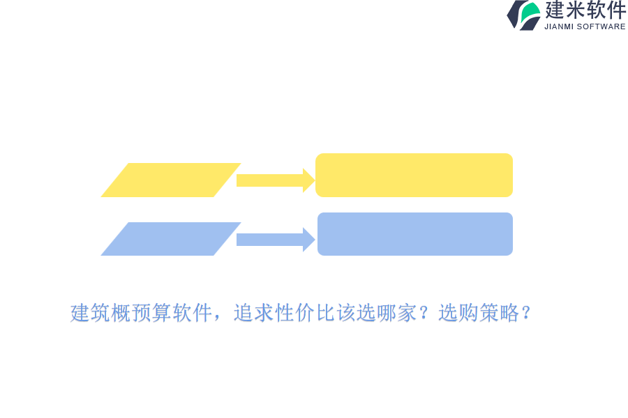 建筑概预算软件，追求性价比该选哪家？选购策略？