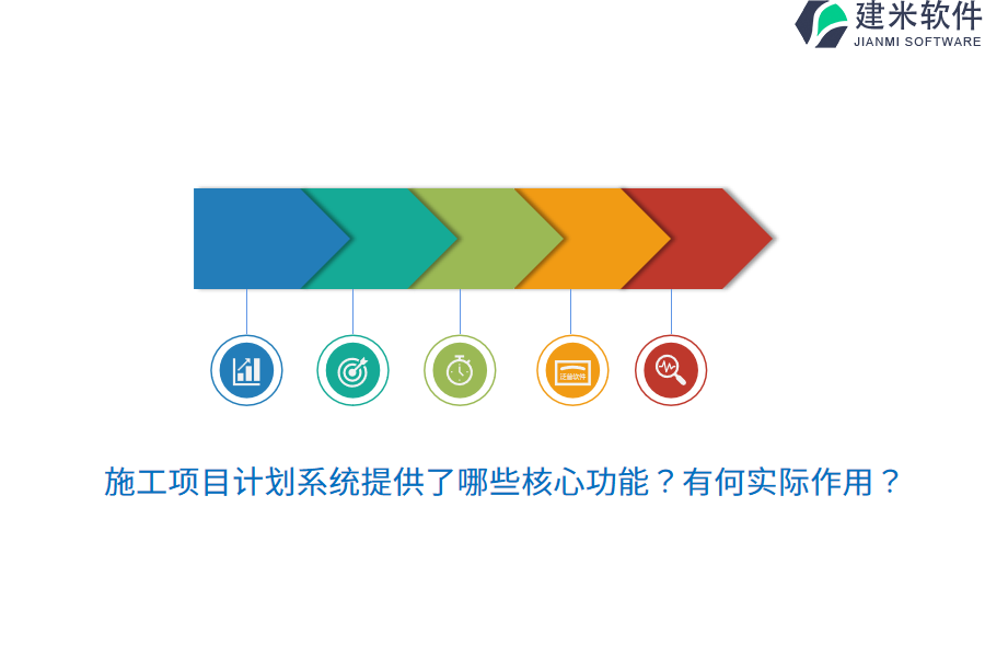 施工项目计划系统提供了哪些核心功能？有何实际作用？