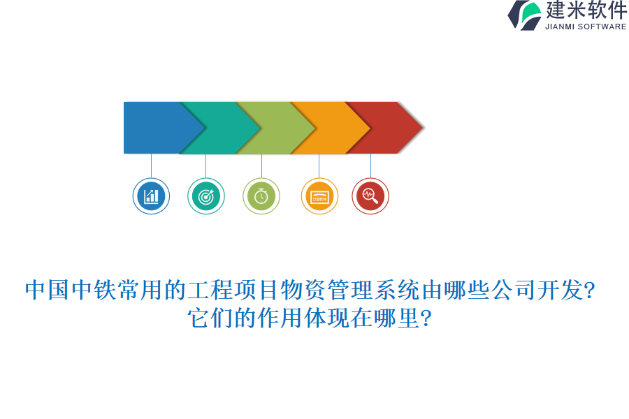 中国中铁常用的工程项目物资管理系统由哪些公司开发?它们的作用体现在哪里?