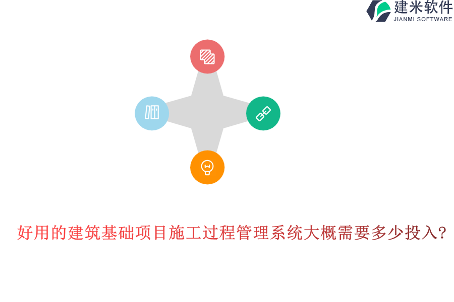 好用的建筑基础项目施工过程管理系统大概需要多少投入?