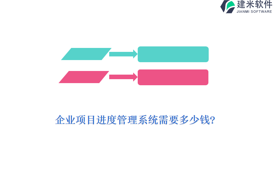 企业项目进度管理系统需要多少钱?