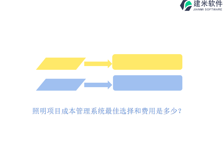 照明项目成本管理系统最佳选择和费用是多少？