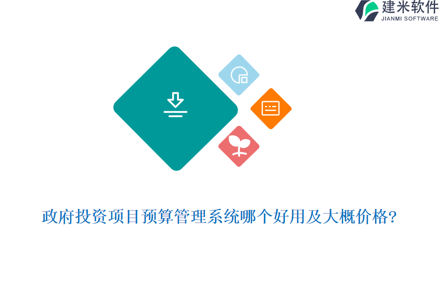 政府投资项目预算管理系统哪个好用及大概价格?