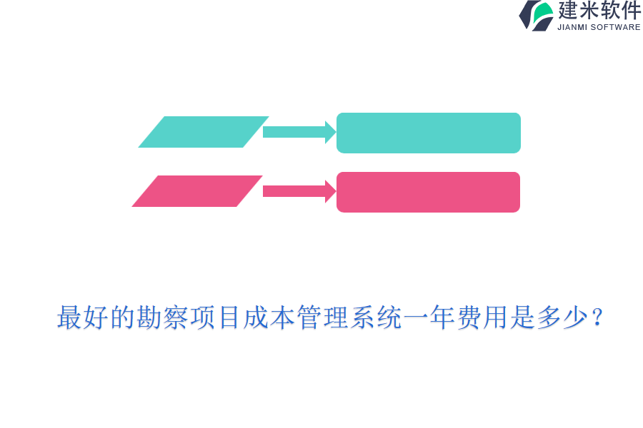  最好的勘察项目成本管理系统一年费用是多少？
