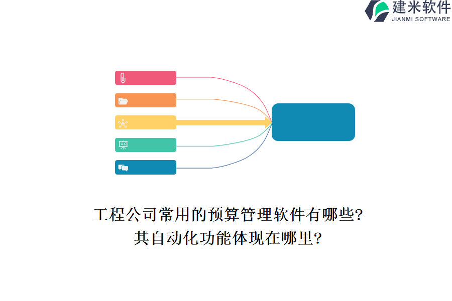 工程公司常用的预算管理软件有哪些?其自动化功能体现在哪里?