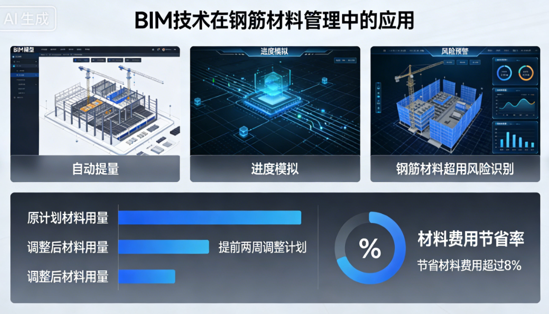 BIM技术在钢筋材料管理中的应用 BIM技术在钢筋材料管理中的应用