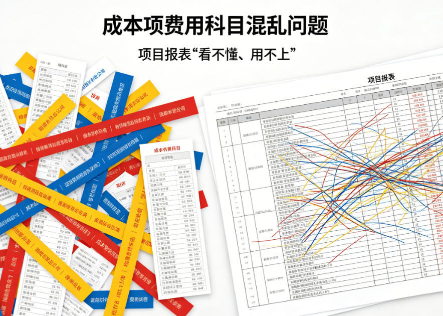 成本项目费用混乱问题