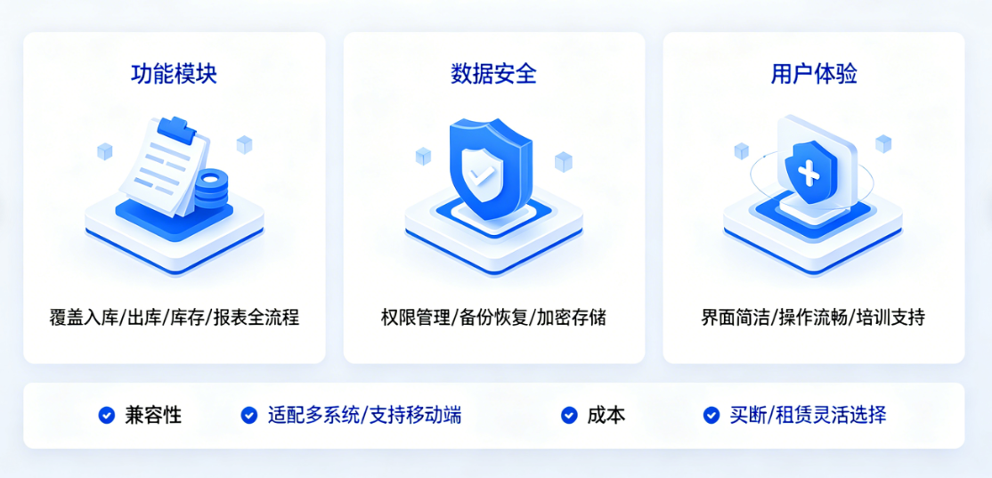工程材料仓库台账管理软件怎么选才实用?