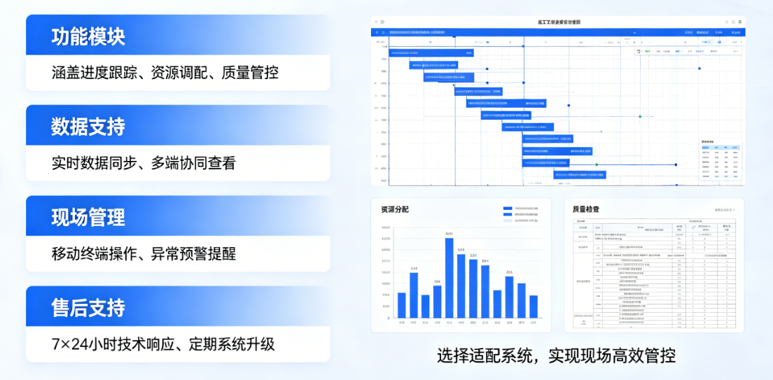 工程改造施工管理系统怎么选，现场才不失控？