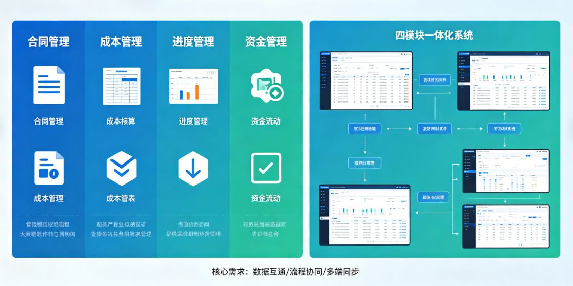 epc工程公司管理软件怎么选：把合同、成本、进度、资金管到一套系统里