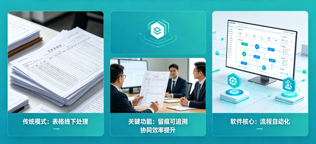 项目、材料、进度、质量、安全、资料和审批放到同一套业务台账里