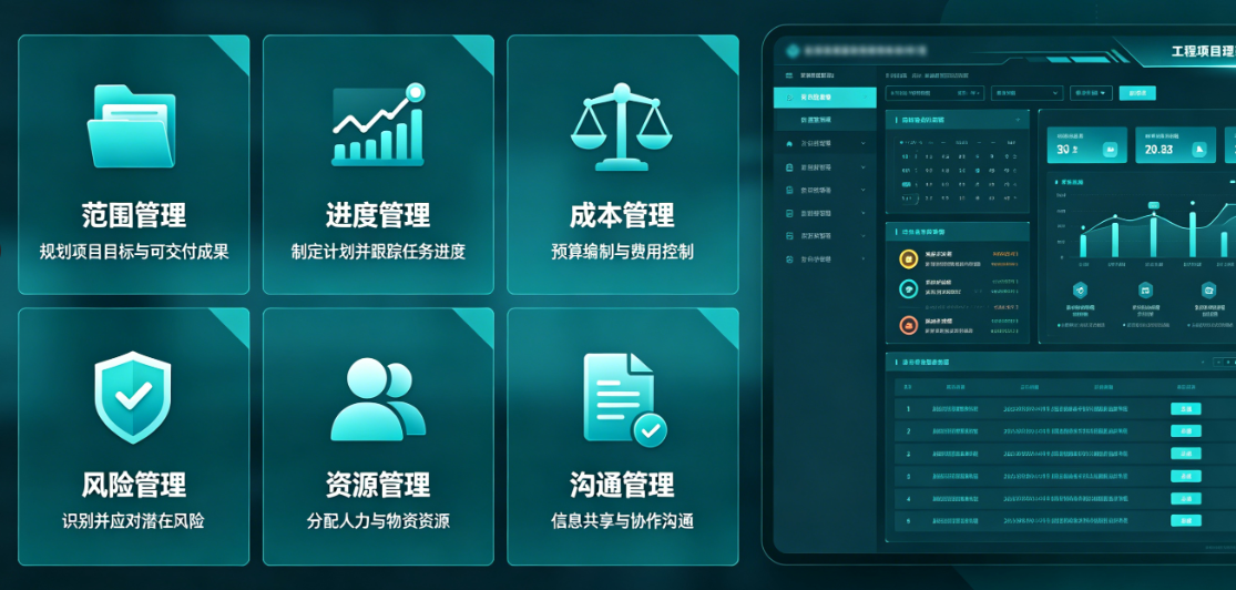 工程项目管理系统常用模块