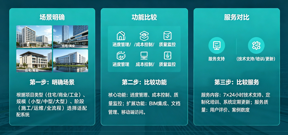 建筑工程项目管理系统使用场景