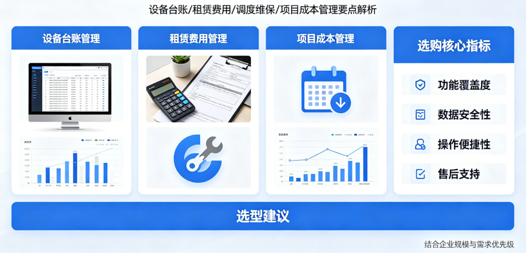 工程机械生产使用管理软件选购指南