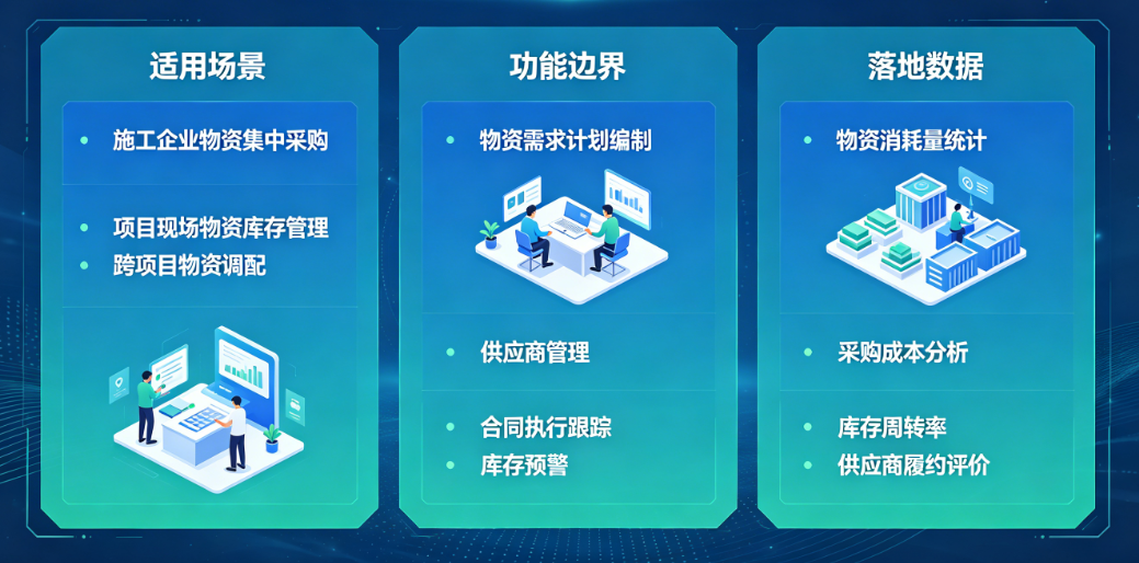 工程建设项目物资管理软件选型指南 工程建设项目物资管理软件选型指南