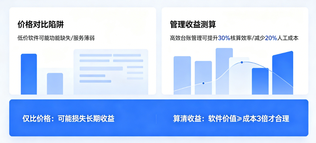 工程项目价格综合台账管理软件合理定价分析