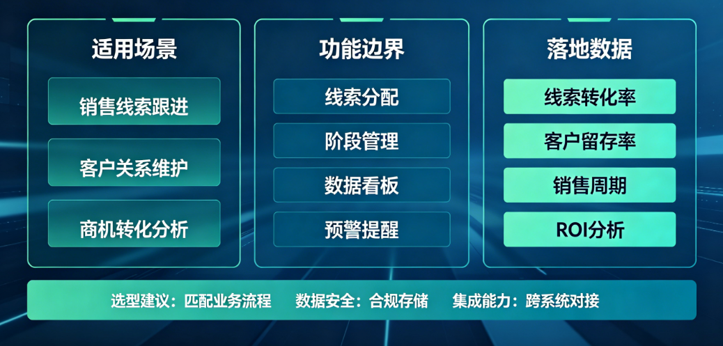 CRM企业商机管理软件选购指南