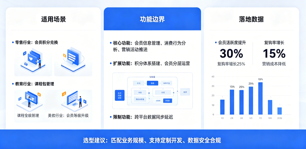 客户会员管理系统选购指南