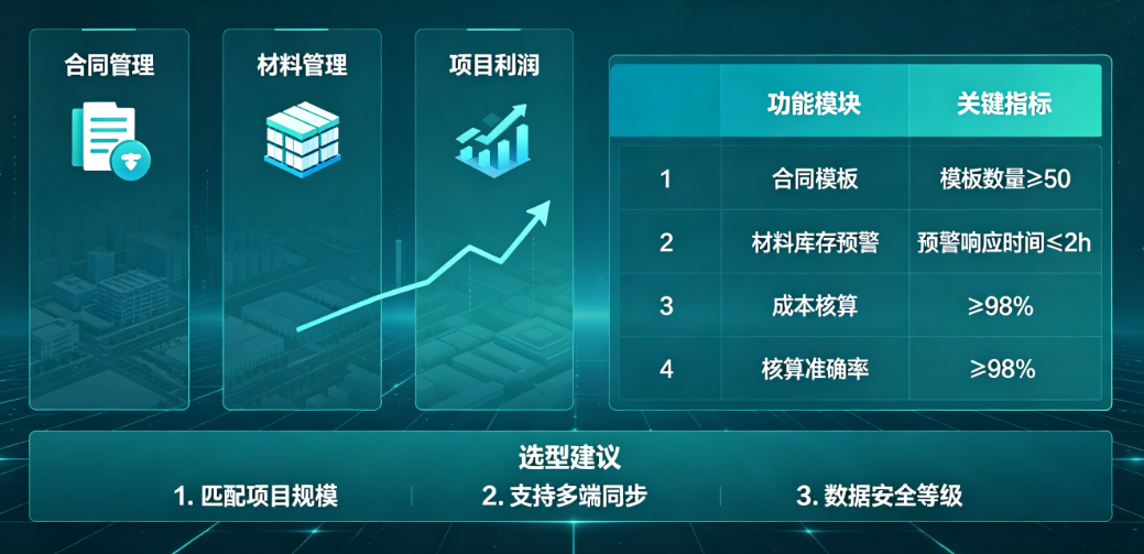 2026工程项目综合管理系统怎么选 2026工程项目综合管理系统怎么选