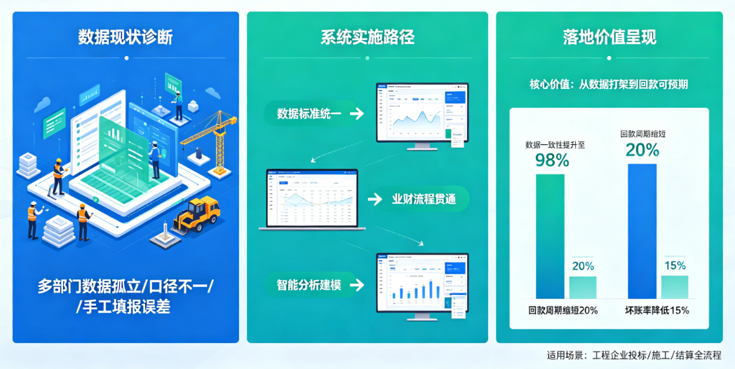 客户财务管理系统在工程行业的落地路径