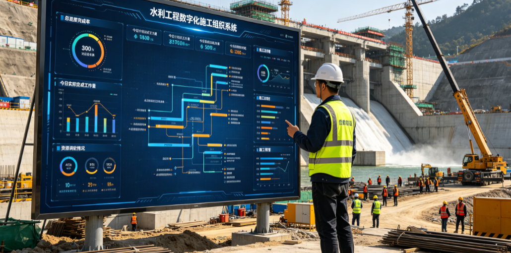 水利工程数字化施工组织统筹 水利工程数字化施工组织统筹